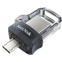 SanDisk Ultra Dual m3.0, 16 GB, USB Type-A / Micro-USB,...