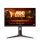 AOC 24G2SAE/BK, 60,5 cm (23.8"), 1920 x 1080 Pixel, Full HD, 1 ms, Schwarz, Rot