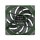 Thermaltake Toughfan 12 Racing Green High Static Pressure Radiator Fan, Ventilator, 12 cm, 500 RPM, 2000 RPM, 58,35 cfm, Grün