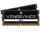 Corsair Vengeance CMSX16GX5M2A4800C40, 16 GB, 2 x 8 GB, DDR5, 4800 MHz, 262-pin SO-DIMM