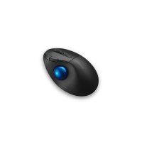 Kensington Pro Fit Ergo TB450, rechts, Trackball, RF Wireless + Bluetooth, 1600 DPI, Schwarz, Blau