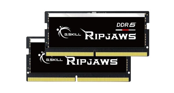 G.Skill Ripjaws F5-4800S4039A16GX2-RS - 32 GB - 2 x 16 GB - DDR5 - 4800 MHz - 262-pin SO-DIMM