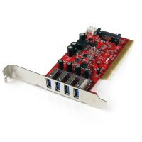 StarTech.com 4 Port USB 3.0 (5 Gbit/s) PCI...