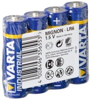 Varta LR6 4-SP Industrial, Einwegbatterie, AA, Alkali,...