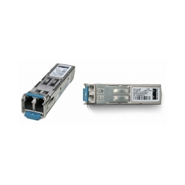 Cisco GLC-SX-MM-RGD, 1000 Mbit/s, 1000BASE-SX, Kabelgebunden, 550 m, -40 - 85 °C, SFP