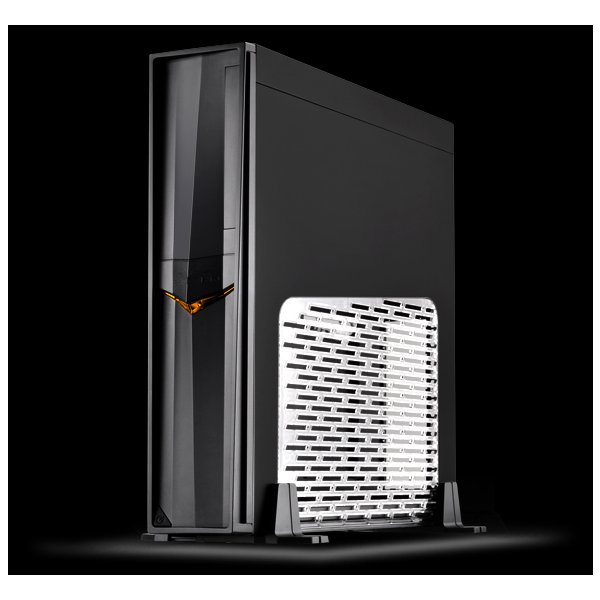 SilverStone RVZ02, Small Form Factor (SFF), PC, Schwarz, Silber, Mini-ITX, Kunststoff, Stahl, Heimbüro