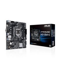 ASUS PRIME H510M-K, Intel, LGA 1200 (Socket H5), Intel® Celeron®, Intel® Core™ i3, Intel® Core™ i5, Intel® Core™ i7, Intel® Core™ i9,..., LGA 1200 (Socket H5), DDR4-SDRAM, 64 GB