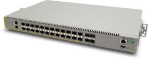 Allied Telesis AT-IE510-28GSX-80, Managed, L3, Gigabit Ethernet (10/100/1000), Vollduplex, Rack-Einbau