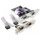 Delock 4 x serial PCI Express card, PCIe, Silber, 0,2304 Mbit/s, Kabelgebunden, Windows 2000/XP/XP-64/Vista, Linux, MAC