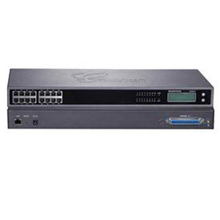 Grandstream GXW-4216, AES, 10,100,1000 Mbit/s, IEEE 802.3, IEEE 802.3ab, IEEE 802.3u, 1 Gbit/s, 10/100/1000Base-T(X), 48 x RJ-45, 50-Pin Telco