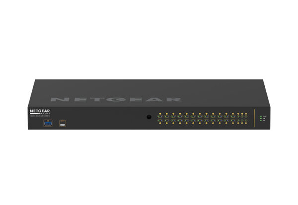 Netgear GSM4230P-100EUS, Managed, L2/L3, Gigabit Ethernet (10/100/1000), Power over Ethernet (PoE), Rack-Einbau, 1U