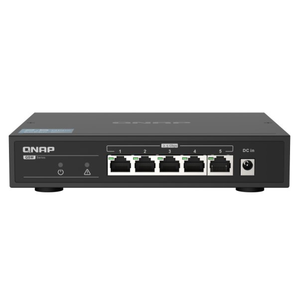 QNAP QSW-1105-5T, Unmanaged, Gigabit Ethernet (10/100/1000)