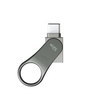 Silicon Power Mobile C80, 32 GB, USB Type-A / USB Type-C, 3.2 Gen 1 (3.1 Gen 1), Ohne Deckel, 8 g, Titan