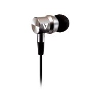 V7 Geräuschunterdrückende Stereo In-Ear Kopfhhörer mit 3,5-mm-Anschluss und integriertem Mikrofon, für iPad, iPhone, MP3-Player, iPod, iPad, Tablet, Smartphone, Laptop, Computer, Chromebook, PC, Aluminium, Kabelgebunden, 20 - 20000 Hz, Anrufe/Musik, 13,6