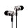 V7 Geräuschunterdrückende Stereo In-Ear Kopfhhörer mit 3,5-mm-Anschluss und integriertem Mikrofon, für iPad, iPhone, MP3-Player, iPod, iPad, Tablet, Smartphone, Laptop, Computer, Chromebook, PC, Aluminium, Kabelgebunden, 20 - 20000 Hz, Anrufe/Musik, 13,6