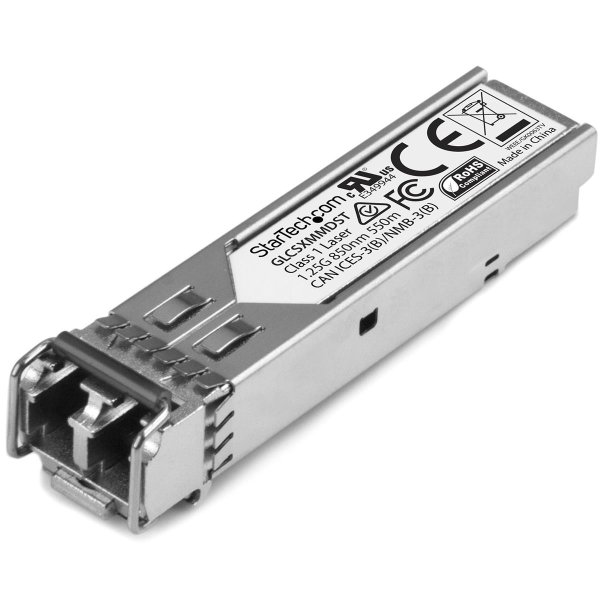 StarTech.com Cisco GLC-SX-MMD kompatibel SFP Transceiver Modul - 1000BASE-SX, Faseroptik, 1250 Mbit/s, SFP, LC, SX, 550 m