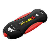 Corsair Voyager GT, 512 GB, USB Typ-A, 3.2 Gen 1 (3.1 Gen 1), 390 MB/s, Kappe, Schwarz, Rot