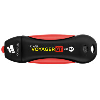 Corsair Voyager GT, 512 GB, USB Typ-A, 3.2 Gen 1 (3.1 Gen 1), 390 MB/s, Kappe, Schwarz, Rot