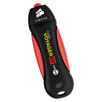 Corsair Voyager GT, 512 GB, USB Typ-A, 3.2 Gen 1 (3.1 Gen 1), 390 MB/s, Kappe, Schwarz, Rot