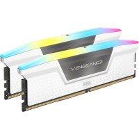 Corsair Vengeance RGB CMH32GX5M2B6400C36W, 32 GB, 2 x 16...