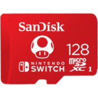 SanDisk SDSQXAO-128G-GNCZN - 128 GB - MicroSDXC - 100 MB/s - 90 MB/s - Class 3 (U3) - Rot - Weiß