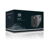 Conceptronic ZEUS 650VA 360W USV, schuko, Line-Interaktiv, 0,65 kVA, 360 W, 220 V, 240 V, 220 V