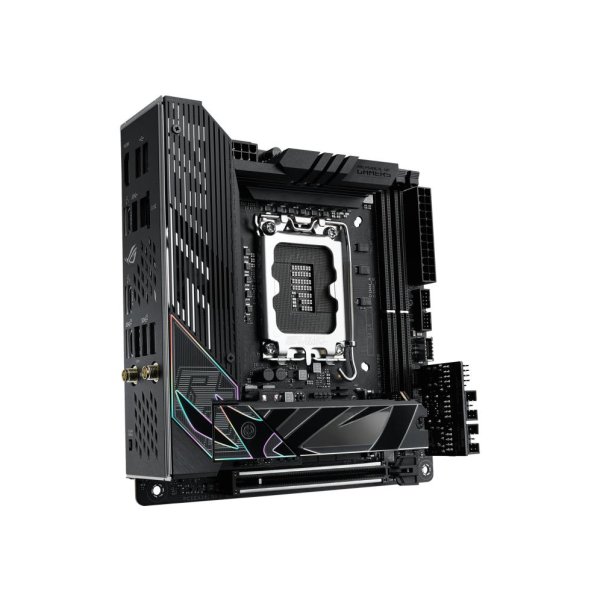 ASUS ROG STRIX Z790-I GAMING WIFI, AMD, LGA 1700, Intel® Celeron®, Intel® Core™ i3, Intel® Core™ i5, Intel® Core™ i7, Intel® Core™ i9,..., LGA 1700, DDR5-SDRAM, 64 GB