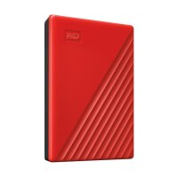 WD My Passport, 4 TB, 3.2 Gen 1 (3.1 Gen 1), Rot