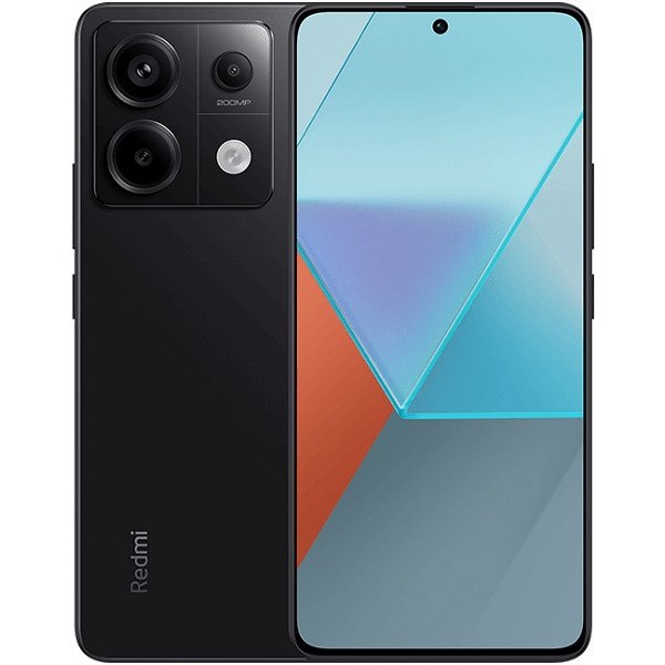 Xiaomi Redmi Note 13 Pro 5G, 16,9 cm (6.67"), 2712 x 1220 Pixel, 8 GB, 256 GB, 200 MP, Schwarz