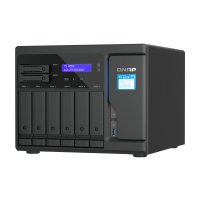 QNAP TS-855X, SAN, Tower, Intel Atom®, C5125, Schwarz