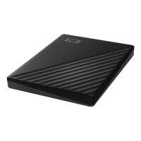 WD My Passport, 1 TB, 2.5", 3.2 Gen 1 (3.1 Gen 1), Schwarz