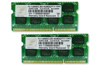 G.Skill 4GB DDR3-1600 SQ, 4 GB, 2 x 2 GB, DDR3, 1600 MHz,...