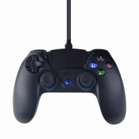 Gembird JPD-PS4U-01, Gamepad, PC, PlayStation 4, D-Pad, Analog, Kabelgebunden, USB