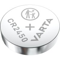 Varta -CR2450, Einwegbatterie, CR2450, Lithium, 3 V, 1...