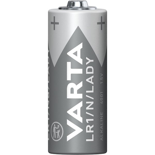 Varta -4001, Einwegbatterie, Alkali, 1,5 V, 1 Stück(e), 880 mAh, Grau, Silber