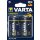 Varta ENERGY D, Einwegbatterie, D, Alkali, 1,5 V, 2 Stück(e), Blau