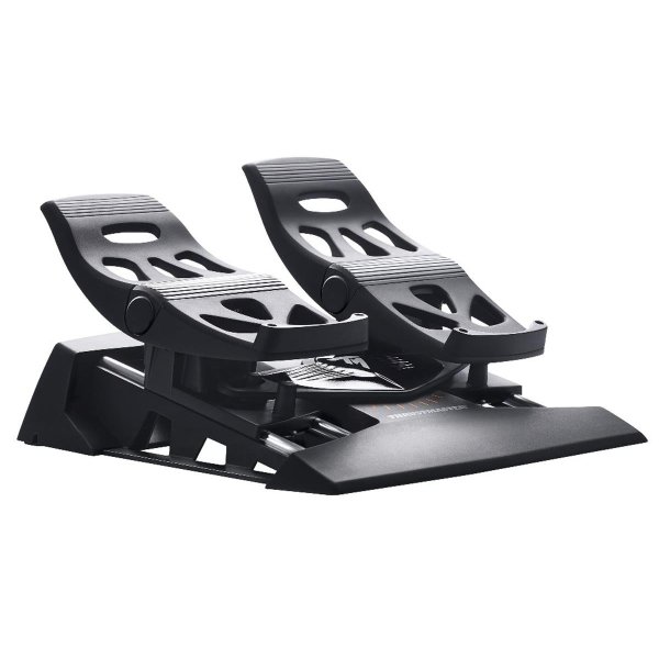 ThrustMaster T.Flight Rudder Pedals, Pedale, PC, PlayStation 4, Kabelgebunden, USB, Schwarz, Aluminium