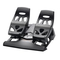 ThrustMaster T.Flight Rudder Pedals, Pedale, PC, PlayStation 4, Kabelgebunden, USB, Schwarz, Aluminium