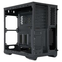 Chieftec UK-02B-OP, Cube, PC, Schwarz, ATX, micro ATX, Mini-ITX, SPCC, 11 cm