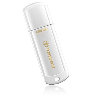 Transcend JetFlash elite 730 32GB USB 3.0, 32 GB, USB Typ-A, 3.2 Gen 1 (3.1 Gen 1), Kappe, 8,5 g, Weiß