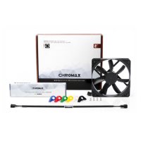 Noctua NF-S12A PWM chromax.black.swap, Ventilator, 12 cm,...