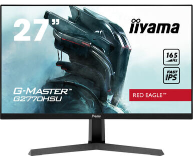 Iiyama G-MASTER Red Eagle, 68,6 cm (27"), 1920 x 1080 Pixel, Full HD, LED, 0,8 ms, Schwarz