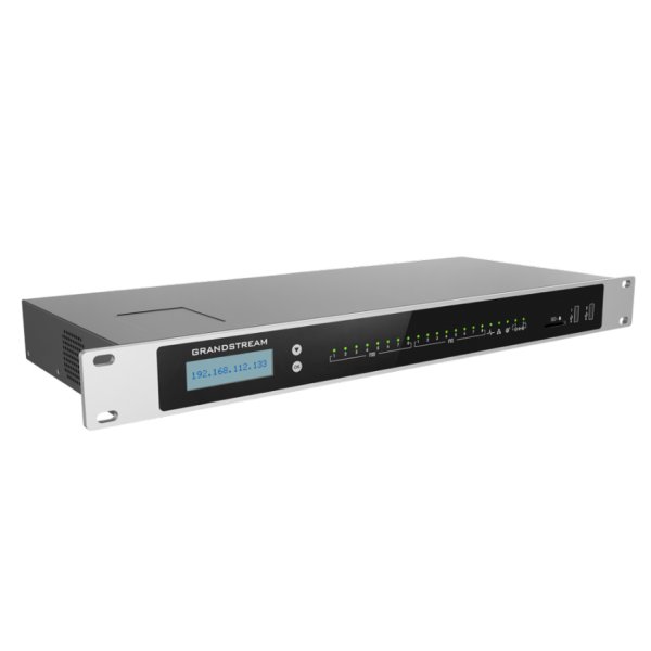 Grandstream UCM6308, IP Centrex (gehostete/virtuelle IP), 3000 Benutzer, Gigabit Ethernet, 100 - 240 V, 50 - 60 Hz, 12 V