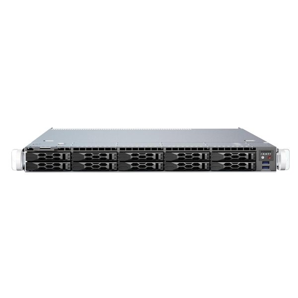 Supermicro CSE-LB16AC2-R504W, Rack, Server, Schwarz, 1U, HDD, Netzwerk, Leistung, Redundant power supply Platinum level