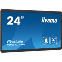 Iiyama TW2424AS-B1, Digital Signage Flachbildschirm, 60,5 cm (23.8"), 1920 x 1080 Pixel, WLAN, 24/7