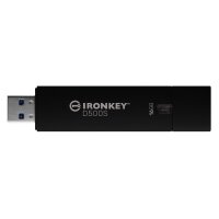 Kingston IronKey 16GB D500S FIPS 140-3 Lvl 3 (ausstehend) AES-256, 16 GB, USB Typ-A, 3.2 Gen 1 (3.1 Gen 1), 260 MB/s, Kappe, Schwarz