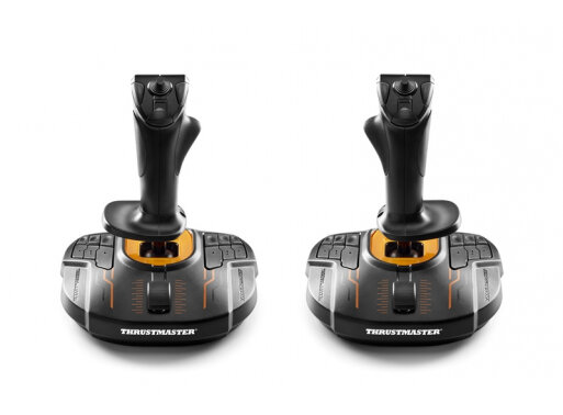 ThrustMaster T.16000M FCS SPACE SIM DUO, Joystick, PC, D-Pad, Analog / Digital, Kabelgebunden, USB