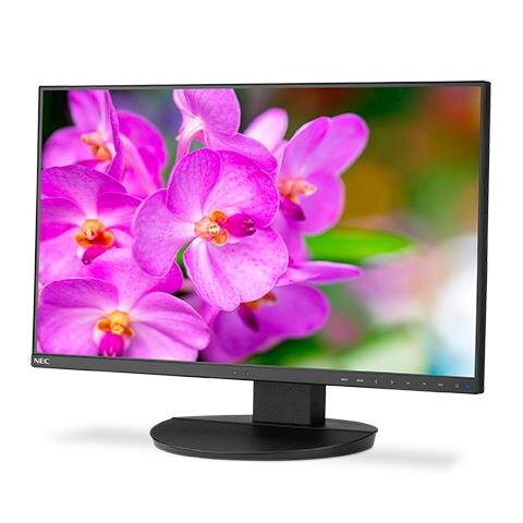 NEC Display MultiSync EA241F-BK, 61 cm (24"), 1920 x 1080 Pixel, Full HD, LED, 5 ms, Schwarz