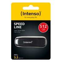 Intenso Speed Line, 512 GB, USB Typ-A, 3.2 Gen 1 (3.1 Gen...