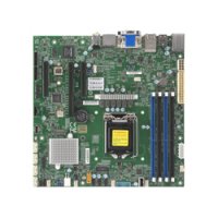 Supermicro X11SCZ-F, Intel, LGA 1151 (Socket H4), Intel® Celeron®, Intel® Core™ i3, Intel® Pentium®, Intel® Xeon®, DDR4-SDRAM, 64 GB, DIMM